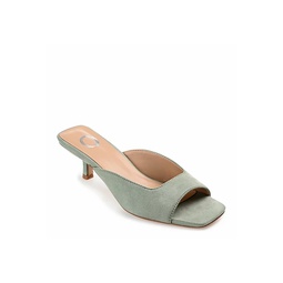 Journee Collection Womens Larna Sandal - Pale Green
