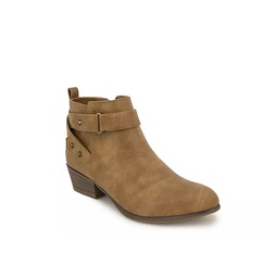 Unionbay Womens Tilly Ankle Boot - Cognac