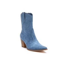 Coconuts Womens Bambi Western Boot - Blue