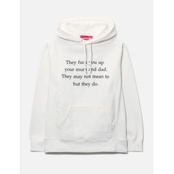 SUPREME THEY FUCK YOU UP HOODIE
