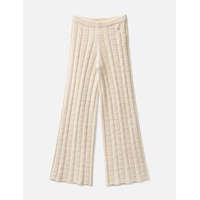 Cable Wool Trousers