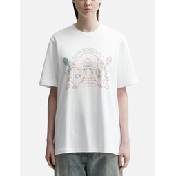 Rainbow Crayon Temple T-Shirt