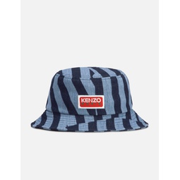 Kenzo Dazzle Stripe Denim Bucket Hat