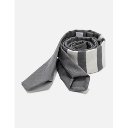 4-Bar Plain Weave Suiting Tie