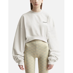 For All Cropped Crewneck Sweatshirt
