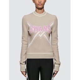 Knit Swans Sweater