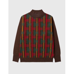 Rasta Hi-Gauge Mockneck Sweater
