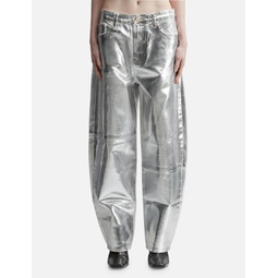 Silver Foil Stary Jeans