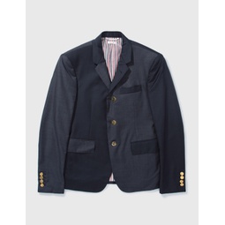 THOM BROWNE BLAZER WITH GOLD BUTTONS