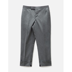 Cropped Straight Leg Trousers
