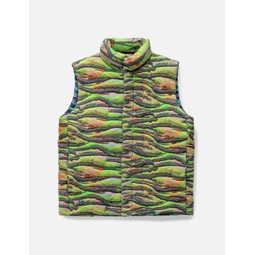 Unisex Printed Quilted Puffer Vest