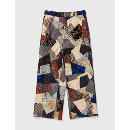 Patchwork Regular Fit Trousers