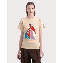 Mother And Child Print T-Shirt