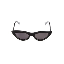 56MM Exaggerated Cat Eye Sunglasses
