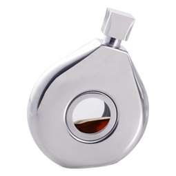 Stainless Steel & Glass Flask