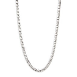 Sterling Silver Miami Cuban Link Chain Necklace