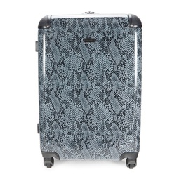 Pippa 24 Inch Snakeskin Print Spinner Suitcase