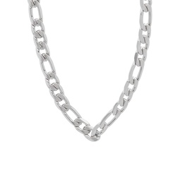 Stainless Steel Figaro-Link Necklace