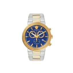 Urban Mystique Two-Tone Stainless Steel Chronograph Bracelet Watch