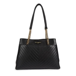 Textured Leather Tote