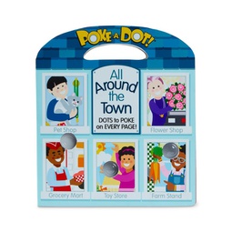 Poke-A-Dot All Around Our Town Interactive Book