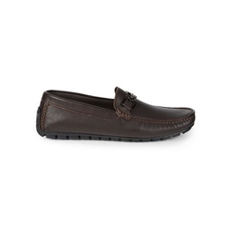 Xavier Leather Bit Driving Loafers