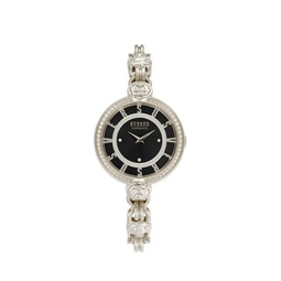 Stainless Steel & Swarovski Crystal Bracelet Watch