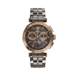 Aion Two Tone Stainless Steel Chronograph Watch