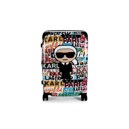 Logo Explosion 24-Inch Spinner Suitcase