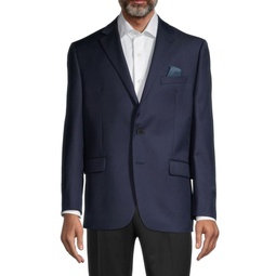 Classic-Fit Wool-Blend Suit Separates Blazer
