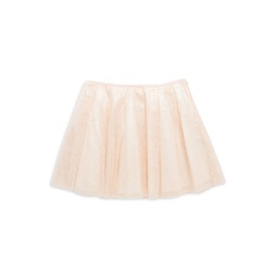 Little Girls & Girls Lace Tulle Skirt