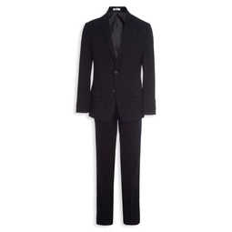 Boys 2-Piece Gaberdine Jacket & Pants Suit Set