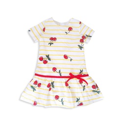 Little Girls Cherry-Print Dress