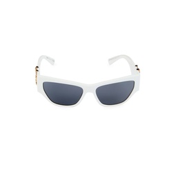 56MM Square Sport Sunglasses