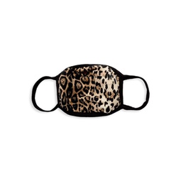 Kids Leopard-Print Reusable Face Mask
