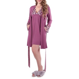 Enchanted Romance Embroidered Robe