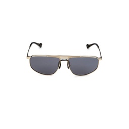 60MM Rectangle Sunglasses