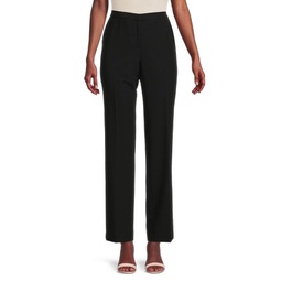 Woven Flat Front Trousers
