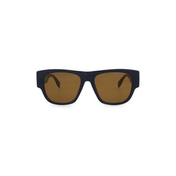 54MM D-Frame Square Sunglasses