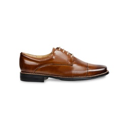 Maxwell Leather Cap Toe Derby Shoes