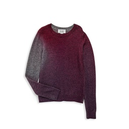 Girls Ombre Merino Wool & Cashmere Sweater