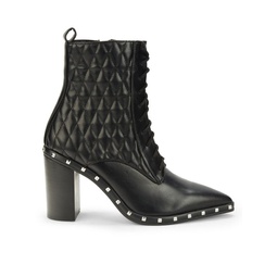 Quilted Faux Leather Boot