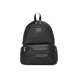 Dual Zip Logo Backpack