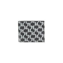 Monogram Leather Bi Fold Wallet