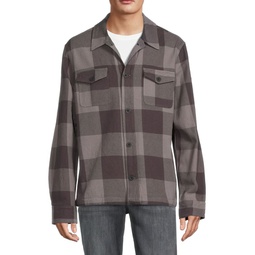 Buffalo Check Flannel Shirt Jacket