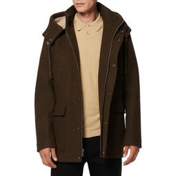 Newport Shearling Lined Hood Jacket