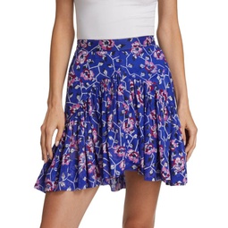 Saureena Floral Skirt