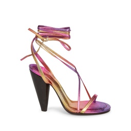 Aliza Ombre Leather Sandals