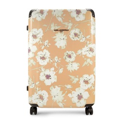 Dune 28 Inch Floral Hardshell Spinner Suitcase