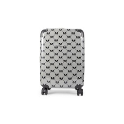 20 Inch Diamond Monogram Spinner Suitcase